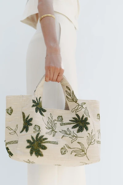 SAC EN TISSU À MOTIFS
