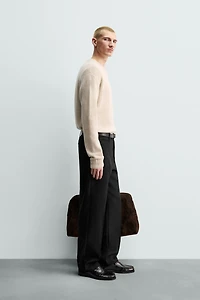 100% CASHMERE RIBBED JUMPER ORIGINS