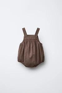 EMBROIDERED LACE ROMPER