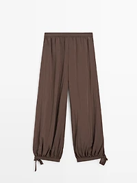 Pantalon fluide bouffant