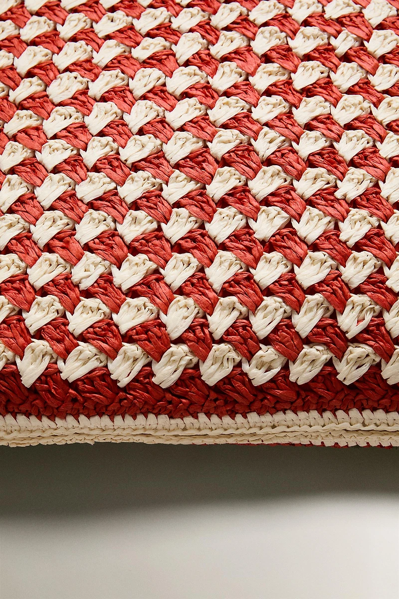 CROCHET THROW PILLOW COVER