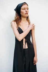 TOP LONG STYLE LINGERIE AVEC LIN