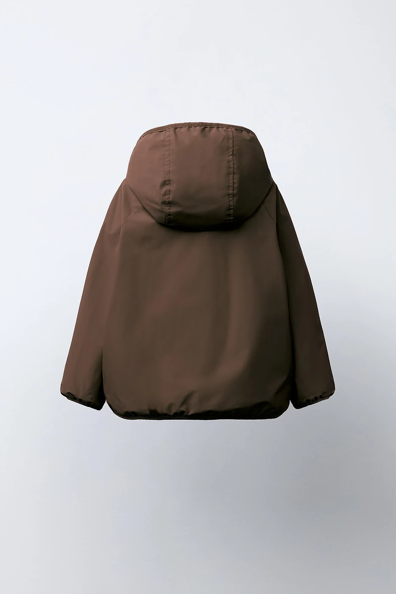 REVERSIBLE FLEECE JACKET