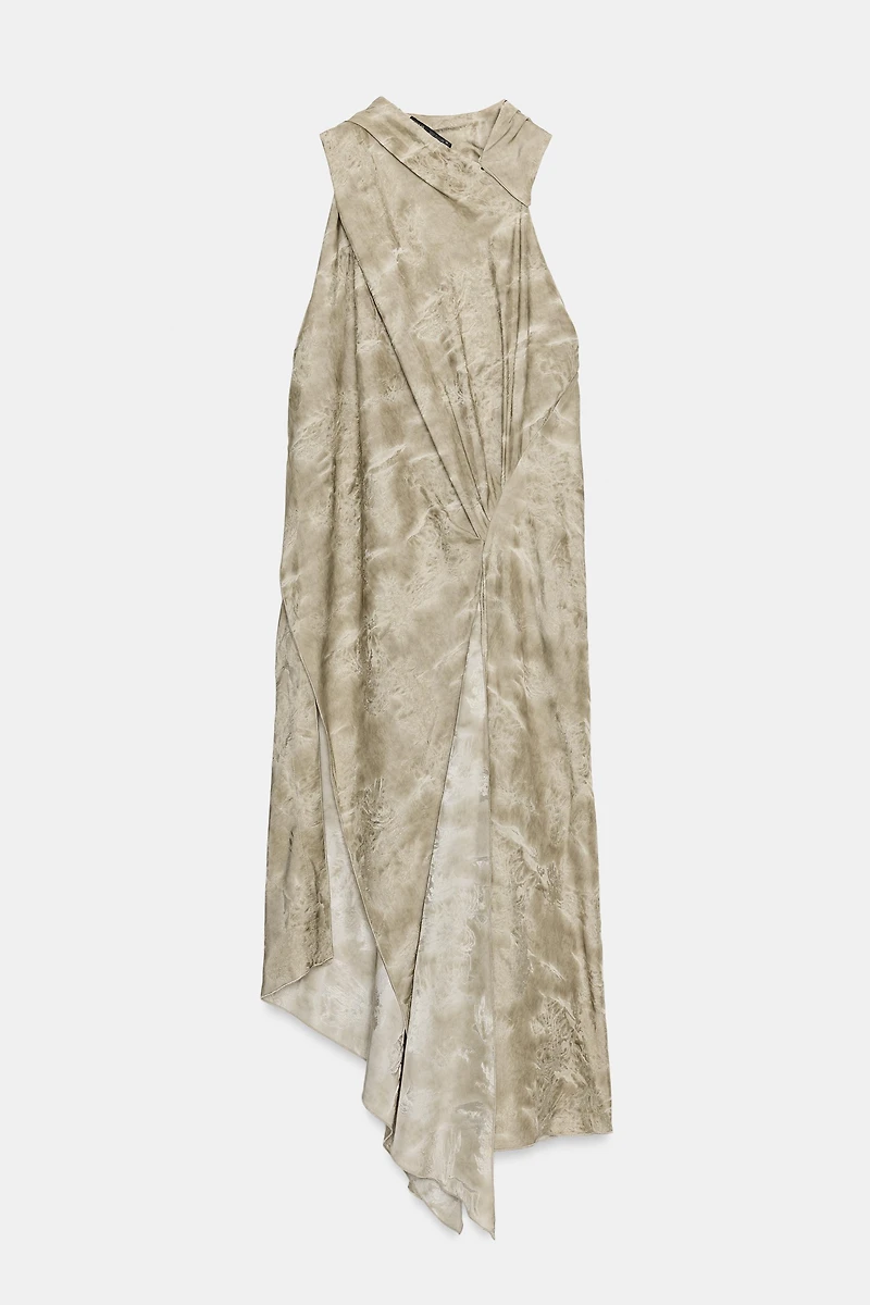ZW COLLECTION ASYMMETRIC JACQUARD TOP