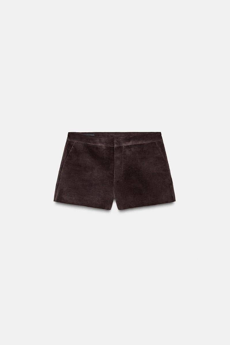 VELVET SHORTS