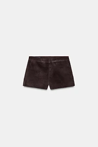 VELVET SHORTS