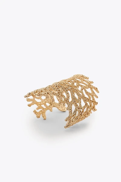 CORAL CUFF BRACELET
