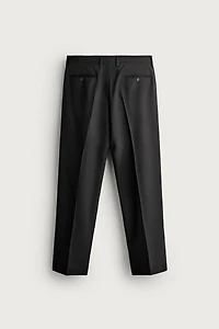 100% WOOL SUIT PANTS