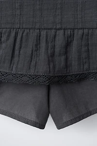 LACE SKORT