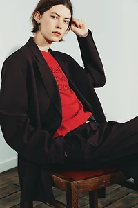 BELTED BLAZER