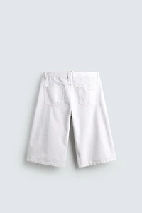 SHORT EN JEAN RELAXED DÉCHIRÉ
