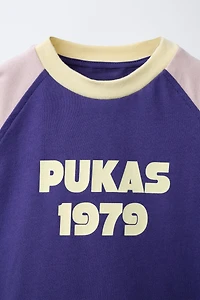 T-SHIRT MANCHES RAGLAN PUKAS SURF