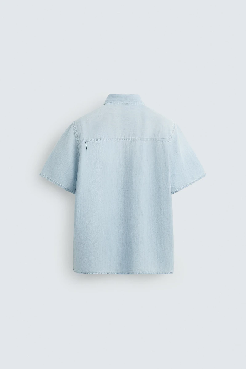 LIGHTWEIGHT DENIM SHIRT