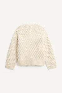 PULL EN JACQUARD GÉOMÉTRIQUE ÉDITION LIMITÉE