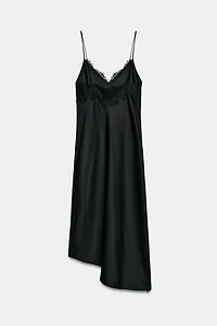 ZW COLLECTION SATIN LACE DRESS