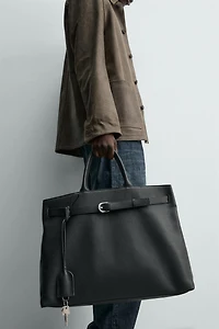 LEATHER BELT HANDBAG