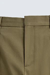 PLEATED CHINO PANTS AARON LEVINE X ZARA