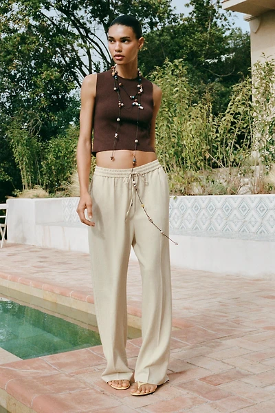 CUT OUT BACK KNIT TOP