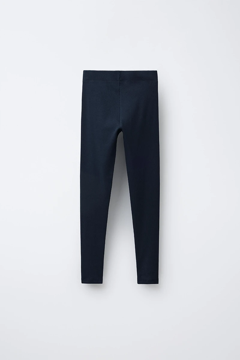 LEGGING CÔTELÉ ÉTIQUETTE
