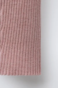 RIBBED KNIT LEGGINGS