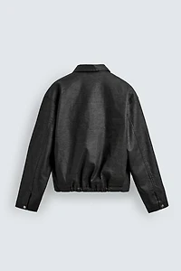 BLOUSON COUPE CARRÉE À CLOUS