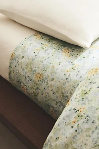 FLORAL PRINT FLAT SHEET