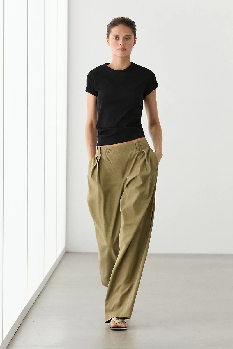 100% mercerised cotton short sleeve T-shirt