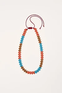 LIMITED EDITION BEADED CORD NECKLACE