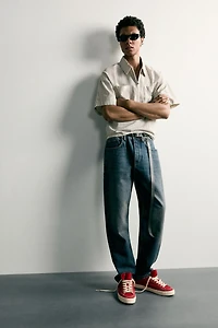 ZIP POLO SHIRT WITH POCKETS