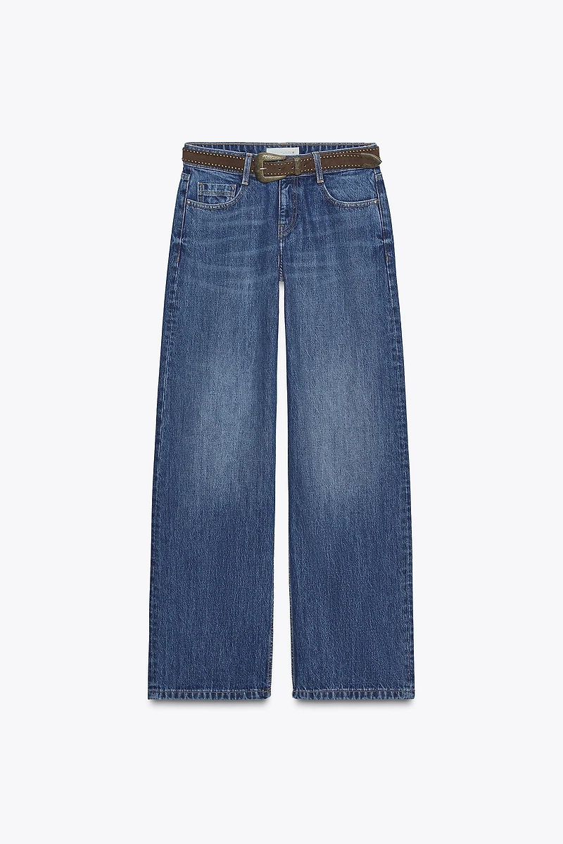 JEAN Z1975 WIDE LEG CEINTURE TAILLE BASSE