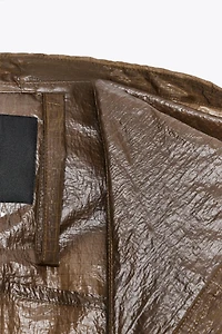 OVERSIZED CAPE PARKA WITH HOODIE ZW COLLECTION