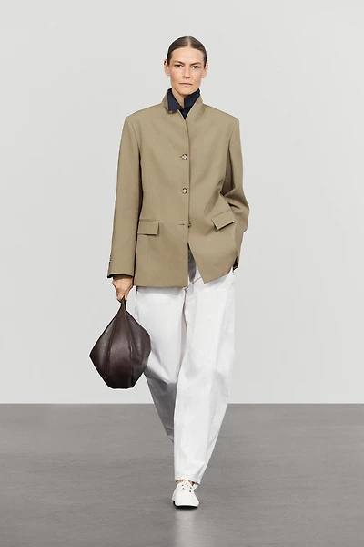 Veste col montant