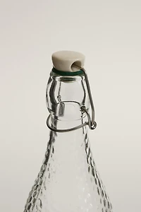 BOTTLE WITH CERAMIC STOPPER