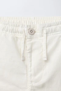 FLOWY COTTON PANTS