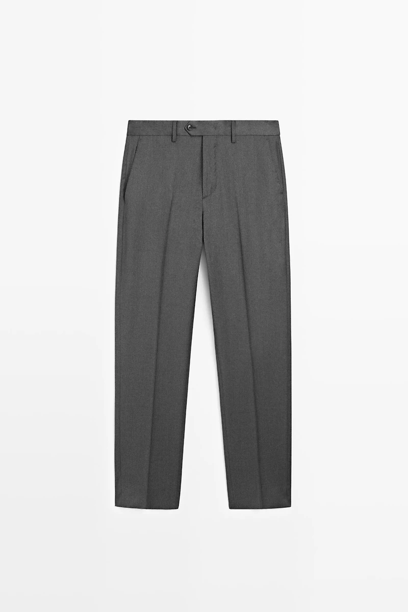 100% Cool Wool Suit Pants