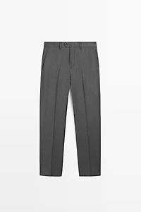 100% Cool Wool Suit Pants