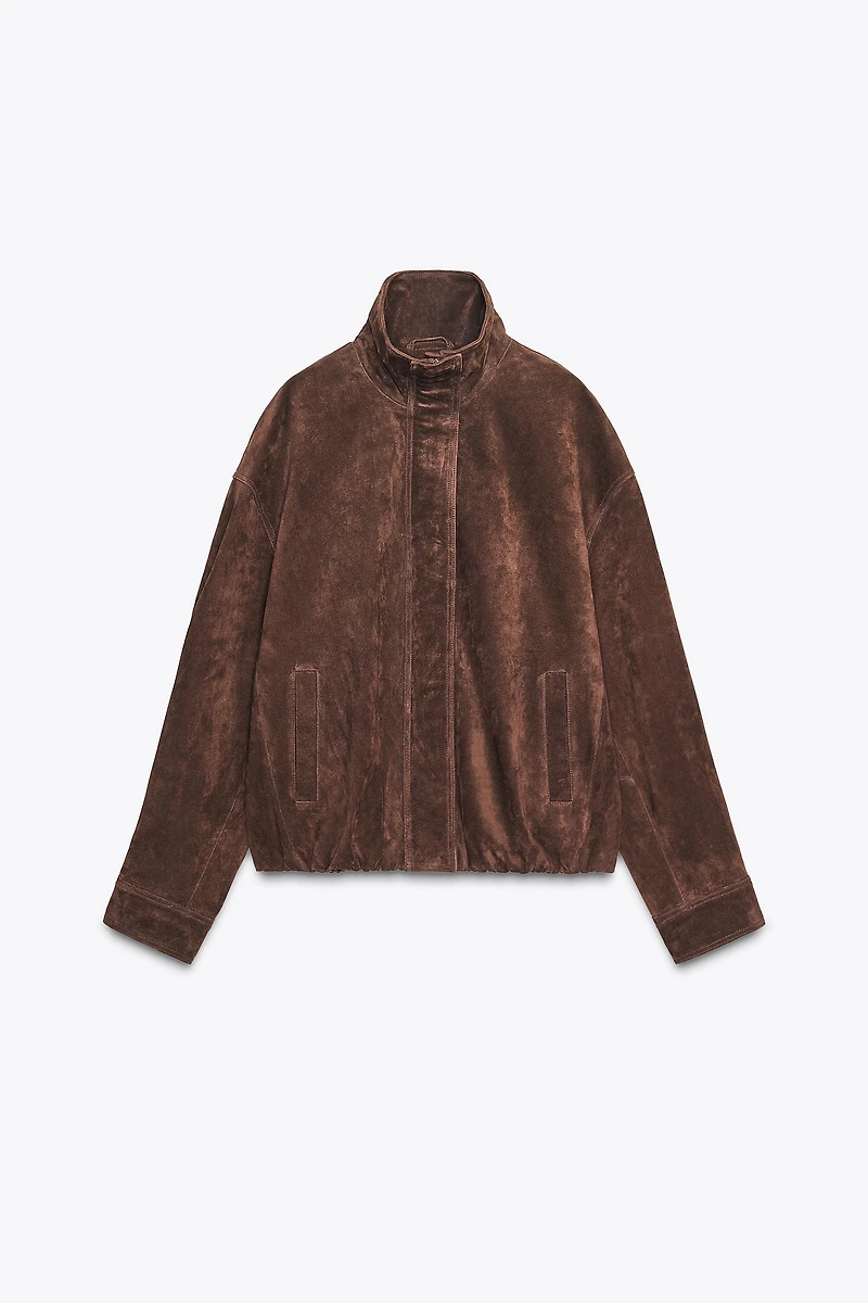 SUEDE LEATHER JACKET