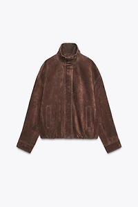 SUEDE LEATHER JACKET