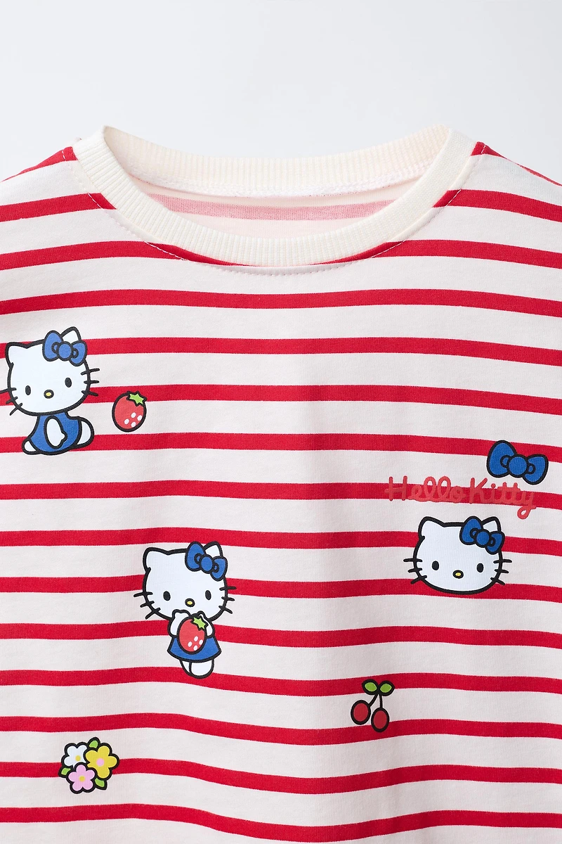T-SHIRT À RAYURES HELLO KITTY © SANRIO