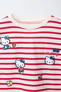 T-SHIRT À RAYURES HELLO KITTY © SANRIO
