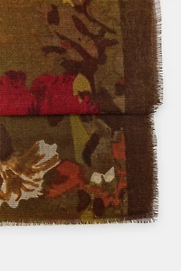 FOULARD À IMPRIMÉ FLORAL