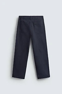PANTALON STRAIGHT FIT DÉLAV