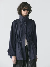 Technical fabric parka
