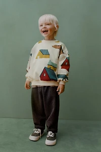 SWEAT À IMPRIMÉ MAISONS