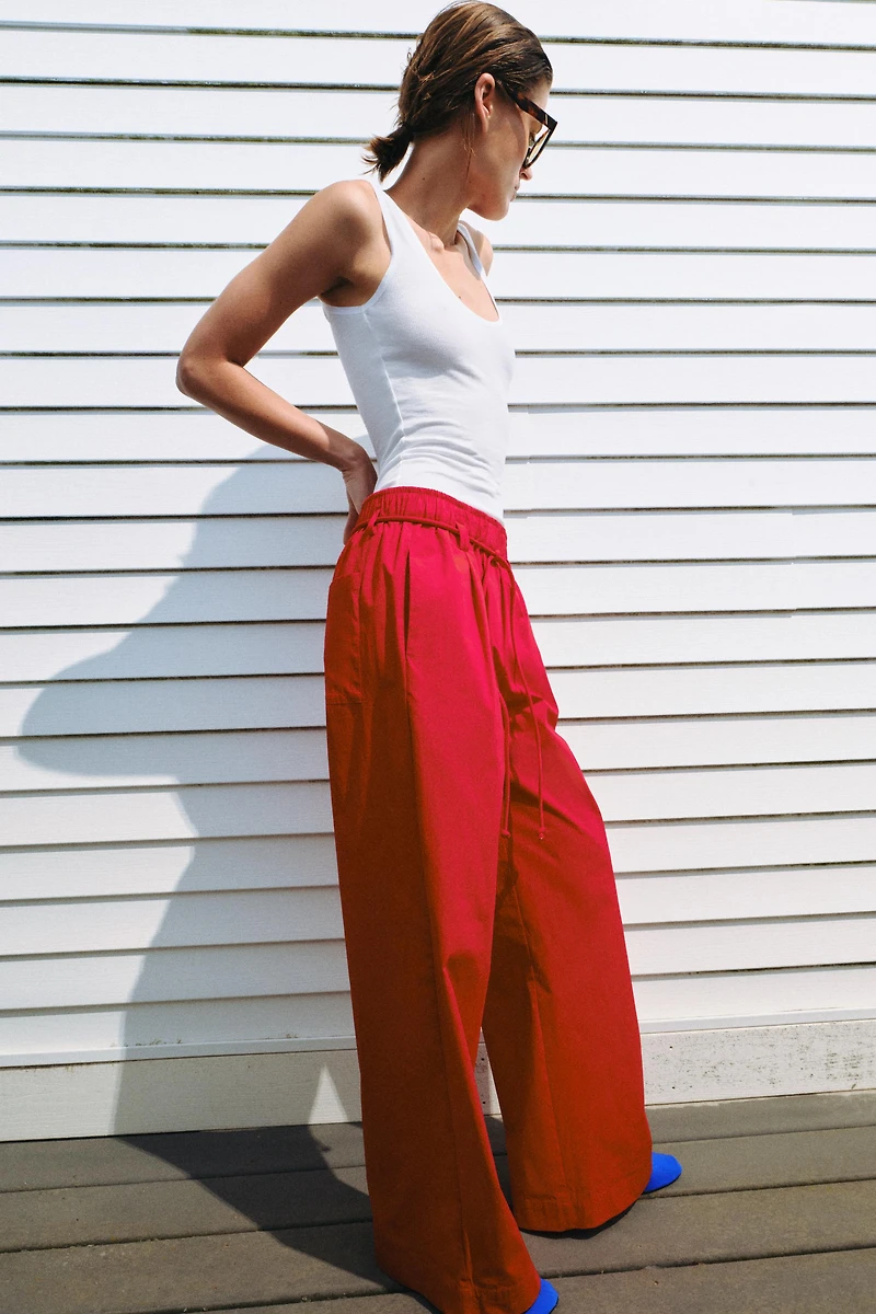 PANTALON POPELINE ZW COLLECTION
