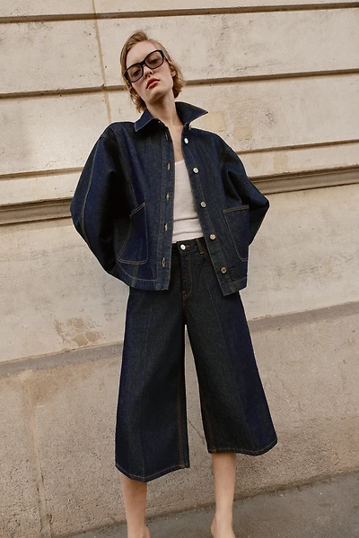 Z1975 LONG DENIM SHORTS