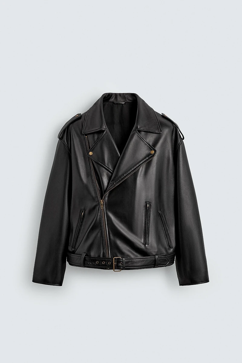 LIMITED EDITION LEATHER BIKER JACKET