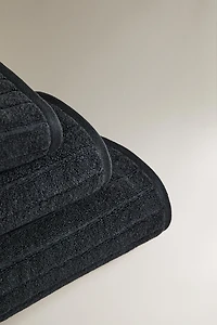 RICE STITCH BATH TOWEL