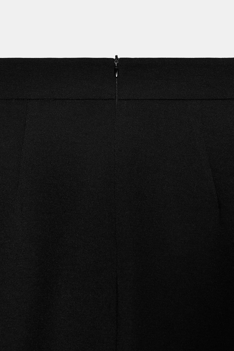 JUPE MI-LONGUE CRÊPE CAPE