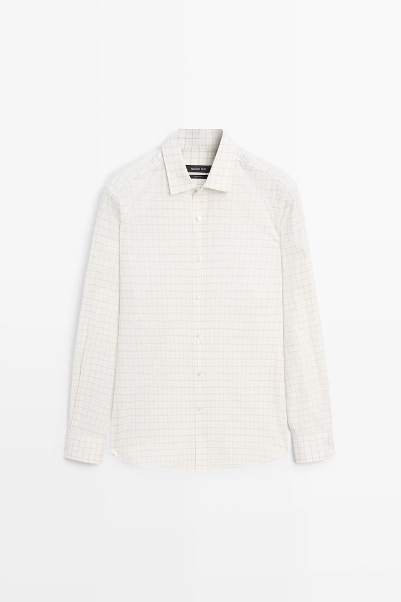 100% Cotton Regular Fit Check Shirt